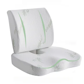 Высококачественная подушка для офисного кресла из пены с эффектом памяти с функцией массажа, Ортопедическая подушка для копчика автокресла, современный стиль домашнего декора