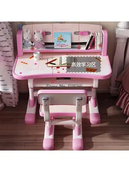 Детский учебный стол детский домашний письменный стол для выполнения домашних заданий подъемные столы и стулья для мужчин и женщин