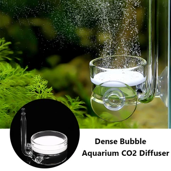 Диффузор CO2, резервуар из прозрачного стекла, распылитель с пузырьками, реактор, электромагнитный регулятор, распылитель CO2 для аквариумных растений, резервуар для горячей воды