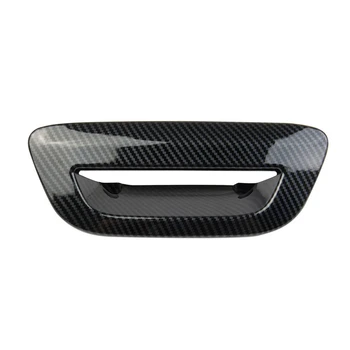 Для Chrysler Pacifica 2022 + Карбоновое волокно, Декоративная отделка ручки заднего багажника, двери багажника