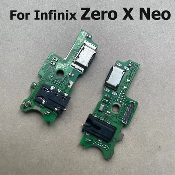 Для Infinix Zero X Neo Разъем USB-порта для зарядки Разъем для порта платы Гибкий кабель