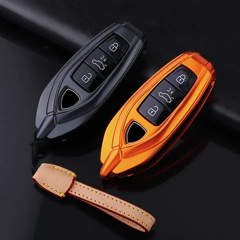 Для Lamborghini Urus Key Высококачественная сумка для ключей Bull Shell из алюминиевого сплава для автомобильных ключей