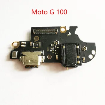 для Moto G 100 USB порт для зарядки док-станция для подключения платы зарядного устройства Гибкий кабель для Motorola moto G pure G stylus 2021 G100