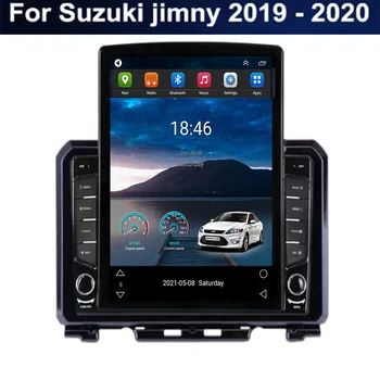 Для Tesla Style 2 Din Android 12 Автомагнитола Для Suzuki jimny 2019 23-2035 Мультимедийный Видеоплеер GPS Стерео Carplay RDS Камера