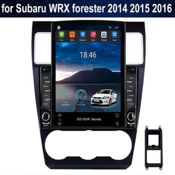 Для Tesla Style 2Din Android 12 Автомагнитола Для Subaru WRX Forester 2014-35 Мультимедийный Видеоплеер GPS Стерео Carplay DSP Камера