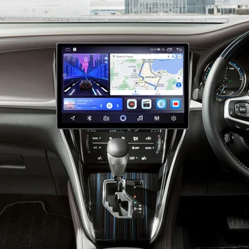 Для Toyota Harrier XU60 2013-2019 2020 Автомобильный радиоплеер play Android Auto QLED 2K 12,5 13,1 дюймов DVDGPS Мультимедийный стерео