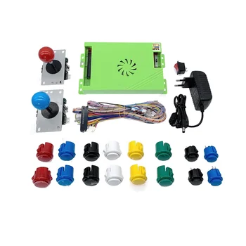 Для джойстика Pandora Saga Box DX GPIO DIY Kit 2,8 мм Кнопки 7770 в 1 Аркадная игра для аркадного игрового автомата (штепсельная вилка ЕС)