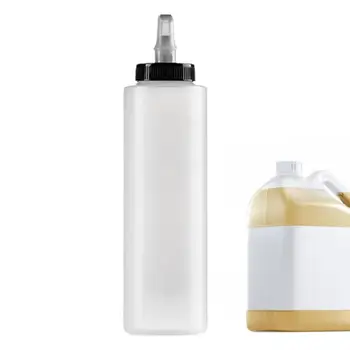 Дозатор для бутылочек с шампунем для кухни и ванной, 400 мл, пустые бутылки из-под шампуня, многоразового использования, Переносная поворотная крышка