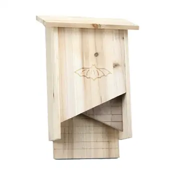 Дом летучей мыши Прочные домики для летучих мышей снаружи Деревянные ящики для летучих мышей на открытом воздухе Для летнего и зимнего декора сада и среды обитания дикой природы