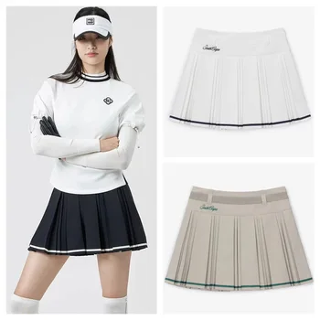 Женская одежда для гольфа, Корейская летняя короткая юбка для спорта на открытом воздухе, новая модная повседневная плиссированная юбка, снижающая возраст