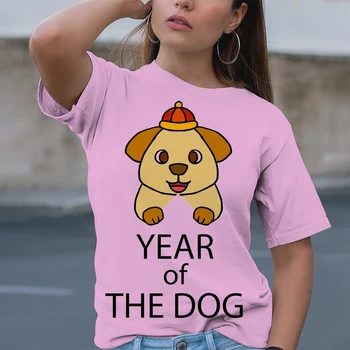 Женская спортивная футболка, уличный летний топ с 3D-принтом в виде собаки, повседневная футболка для бега большого размера с коротким рукавом