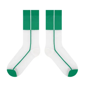 Женские простые носки средней длины Женские тонкие дышащие универсальные носки Женские прокладки