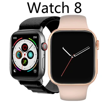 Женские смарт-часы 2023 серии 8 с 2,0-дюймовым экраном, вызов по Bluetooth, частота сердечных сокращений, кровяное давление, мужские умные часы для Apple Watch IWO Watch 8