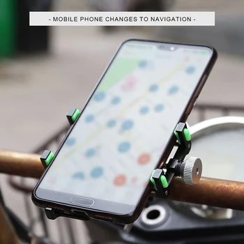 Зажим для мобильного телефона Аксессуары для горных велосипедов и мотоциклов Держатель для мобильного телефона с GPS Надежно удерживает телефоны для велосипеда от встряхивания