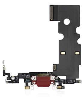 Замена гибкого кабеля для порта зарядки для iPhone SE (2022) (оригинал) (красный)