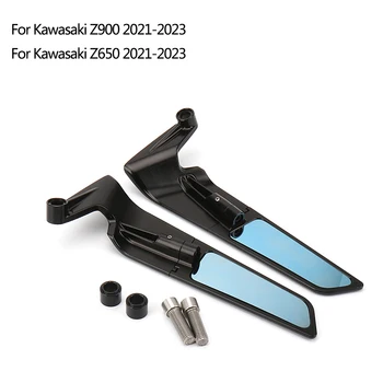 Зеркало заднего вида на крыле мотоцикла, регулируемый аксессуар для модификации, подходит для Kawasaki Z900 650 2021-2023