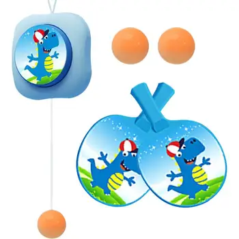 Игра в дверной понг, детские шарики для настольного тенниса с подвешиванием в помещении, Портативная игрушка для взаимодействия в помещении, улучшающая зрение рук