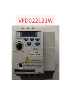 Использованный преобразователь частоты 2,2 кВт с однофазным входом VFD022L21W, тест в порядке, в наличии
