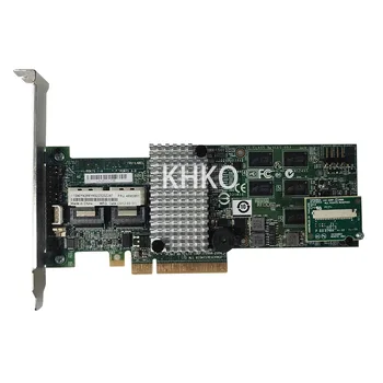 Используемая карта RAID-контроллера M5015 46M0851 46C8927 46M0829 Array Card LSI 2108 Контроллер RAID 5 512MB 6G для 0 1 5 10 JBOD