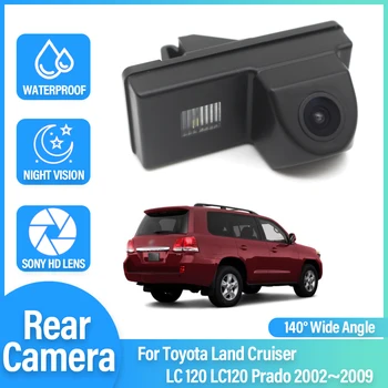 Камера заднего вида автомобиля, резервная парковочная камера HD CCD, водонепроницаемая для Toyota Land Cruiser LC 120 LC120 Prado 2002 ~ 2009
