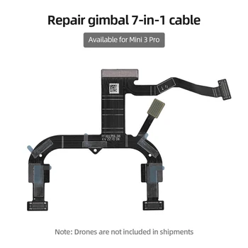 Карданная камера Компас Ремонт плоского кабеля 7 в 1 Запчасти для ремонта плоского кабеля Запасные аксессуары для дрона DJI Mini 3 Pro