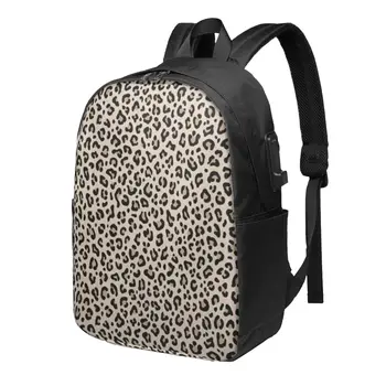 Классический школьный рюкзак с леопардовым принтом, повседневный рюкзак, Офисный рюкзак для мужчин и женщин