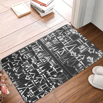 Кодовый кухонный нескользящий ковер Code Of Hammurabi, Фланелевый коврик, Приветственный коврик, коврик для домашнего декора.