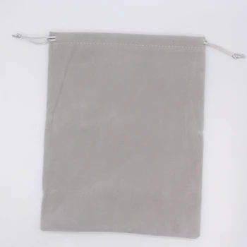 Компактная сумка для хранения наушников Удобный дизайн на шнурке, защитный чехол из бархатного материала, многоцелевая сумка для переноски