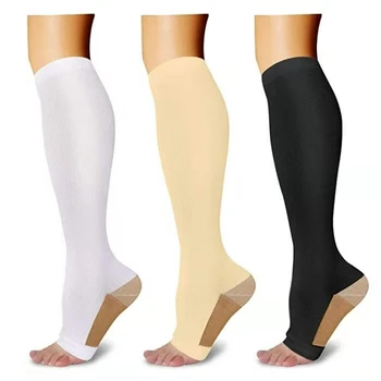 Компрессионные чулки для медсестры Предотвращают болезненность при варикозном расширении вен на икрах, велоспорт под давлением, Профессиональная поддержка ног, женские носки
