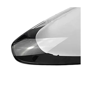 Корпус левой передней фары, абажур, прозрачный чехол для объектива Porsche Cayenne 2015-2017, корпус головного света автомобиля
