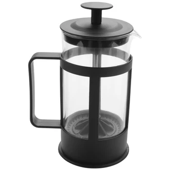 Кофеварка для приготовления чая и кофе во френч-прессе на 12 унций, кофейный пресс из утолщенного боросиликатного стекла, не ржавеет и безопасен в посудомоечной машине.