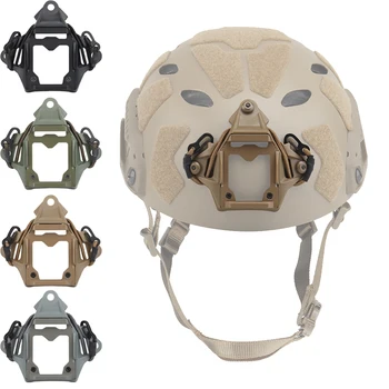 Крепление для тактического шлема Базовый адаптер для спортивной камеры Основание кронштейна для охоты на открытом воздухе для быстрого крепления шлема Прочные Аксессуары