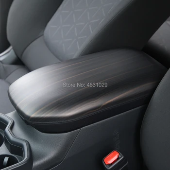 Крышка коробки подлокотника сиденья центральной консоли автомобиля, Аксессуары для хранения центрального подлокотника Toyota RAV4 2019 2020