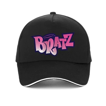 Летняя кепка с буквенным принтом Bratz, женская бейсболка с графическим рисунком, повседневная шляпа в стиле харадзюку, поп-каваи, хип-хоп, gorras