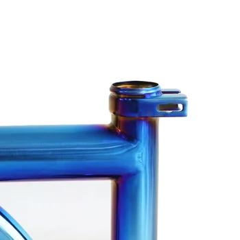 Лучшая в продаже складная велосипедная рама нового дизайна из титанового сплава с полным набором профессиональных настроек от pytitans