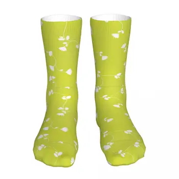 Милые носки унисекс в цветочек, зимние носки, теплые толстые вязаные мягкие повседневные носки