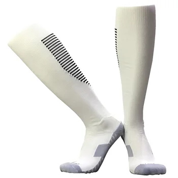 Мужские и женские нескользящие футбольные носки, Хлопковые футбольные носки, дышащие Кальцетины Truesox, Спортивные чулки для бега, волейбола, велоспорта.