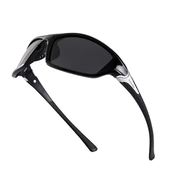 Мужские солнцезащитные очки с поляризацией на открытом воздухе в квадратной оправе, велосипедные солнцезащитные очки для активного отдыха под солнцем THJ99