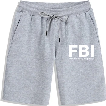 Мужские шорты С принтом мужского инспектора ФБР США, Забавный крутой принт Для мужчин, принт с принтом, Летний повседневный хлопковый досуг, круто, круто