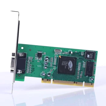Мультидисплейная Тракторная Карта ATI Rage XL 8 МБ 32 Бит PCI VGA Настольная PCI Видеокарта SDRAM для Настольных ПК Компьютер Dropship