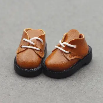 Мягкая кукольная обувь высокого качества 1/8 1/6 Кукольная обувь из мягкой искусственной кожи тонкой работы для кукольных игрушек Кукольная обувь