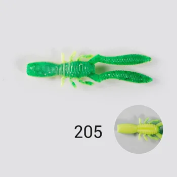 Мягкая приманка Battle Shrimp Craw 75 мм 3,3 г Силиконовая приманка для плавания, джиг-трейлер, искусственная мягкая приманка для ловли окуня, приманки для ловли окуня