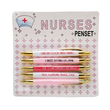 Набор ручек для медсестер с кончиком 3,5 мм, удобный в удержании, легкий набор шариковых ручек, практичный для домашнего использования