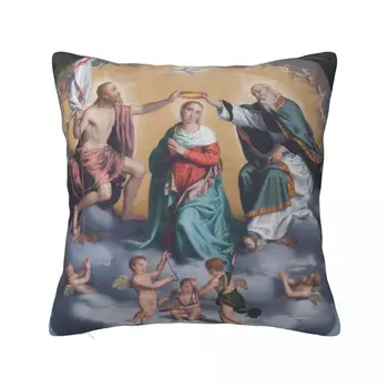 Наволочка для Девы Марии христианской католической, мягкая наволочка из полиэстера, декор, наволочка для подушки Home Square 18 
