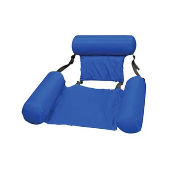 Надувной ряд с плавающей спинкой, глубокое кресло, плавающая кровать, диван, надувное плавающее кресло для плавания на открытом воздухе