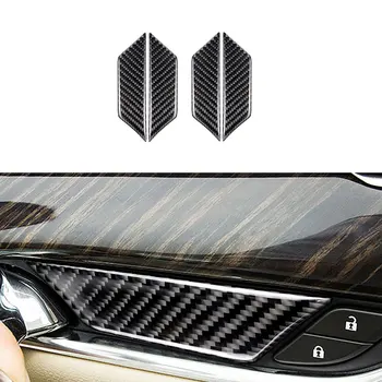 Наклейка на внутреннюю дверную чашу из углеродного волокна для Cadillac XT5 2016 2017 2018 2019