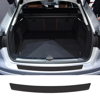 Наклейка На Порог Багажника Автомобиля ПВХ С Защитой От Царапин Из Углеродного Волокна Для Audi A3 8V 8P 8L A4 B8 B9 B7 A6 A7 A1 A5 Q3 Q5 Q7 TT Аксессуары