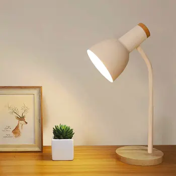 Настольная лампа Nordic Desk Macaron, простые современные удобные прикроватные лампы для спальни, декор детской комнаты в общежитии, настольные лампы