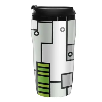 Новая металлическая лаборатория - Ghost Gear Green - Кофейная кружка Danny Phantom Travel, элегантные кофейные чашки, кофейные кружки, кофейная чашка в дорогу