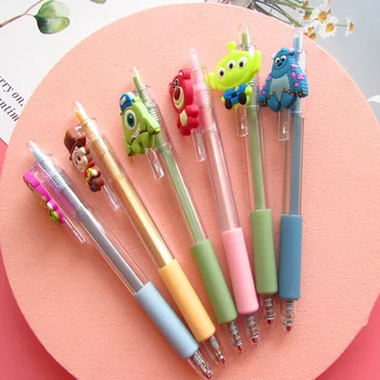 Новая серия Toy Story Marka Color Cartoon Neuter Pen Signature Pen Ручка Канцелярские Принадлежности Мультсериал Press Neuter Pen Для Студентов